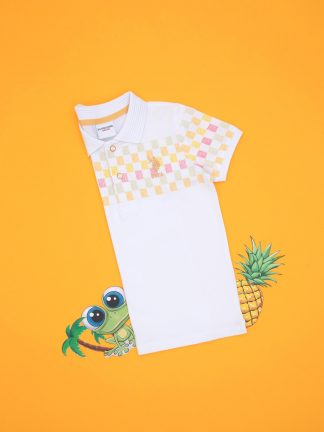 پولوشرت پسرانه خربزه ای یو اس پولو