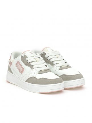 کفش کتانی و اسپرت زنانه خاکستری روشن یو اس پولو