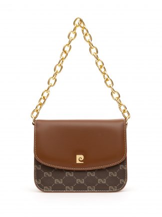 کیف دوشی زنانه قهوه ای پیرکاردین