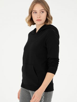 هودی زنانه مشکی یو اس پولو