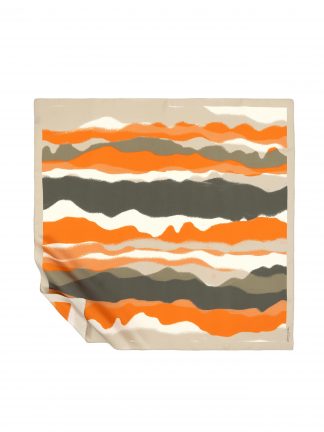 روسری و شال زنانه خاکی روشن پیرکاردین