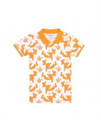پولوشرت پسرانه نارنجی یو اس پولو