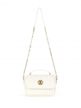 کیف دوشی زنانه بژ پیرکاردین