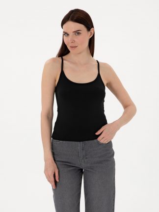 بلوز زنانه مشکی پیرکاردین