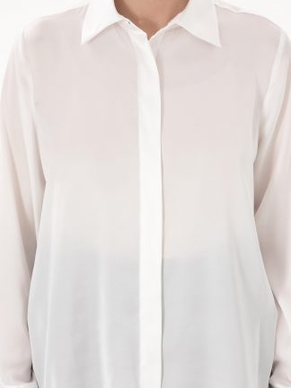 شومیز زنانه بژ پیرکاردین