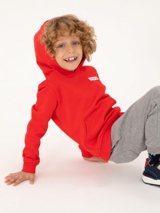 هودی پسرانه قرمز یو اس پولو