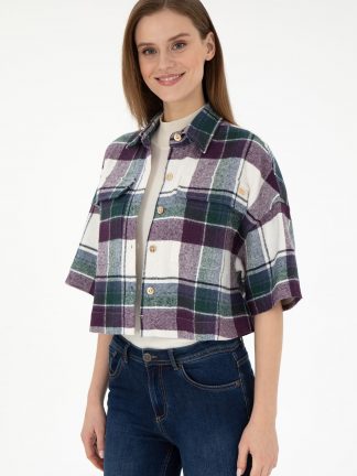 شومیز زنانه یاسی یو اس پولو