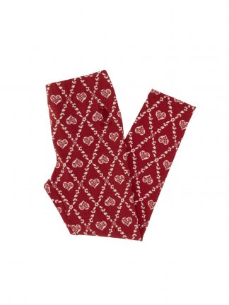 شلوار راحتی دخترانه آلبالویی یو اس پولو