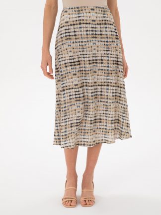 دامن ماکسی بژ پیرکاردین