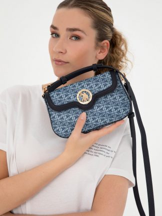 کیف دوشی زنانه جین یو اس پولو