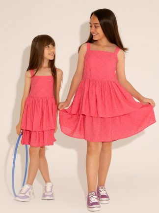 پیراهن دخترانه یاسی یو اس پولو