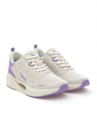 کفش کتانی و اسپرت زنانه خاکستری روشن یو اس پولو