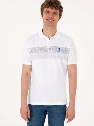 پولوشرت مردانه سرمه ای یو اس پولو