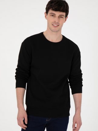 سویشرت مردانه مشکی یو اس پولو