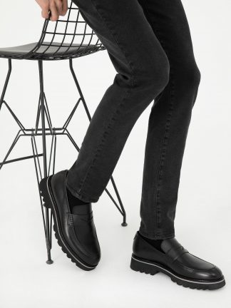 کفش روزمره مردانه مشکی پیرکاردین