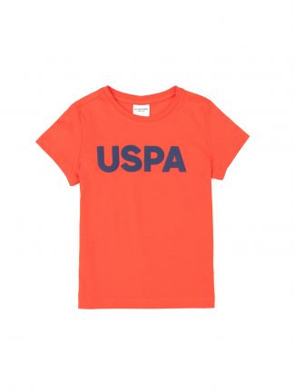 تی شرت پسرانه قرمز یو اس پولو