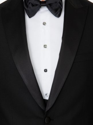 کت و شلوار مردانه مشکی کاشارل