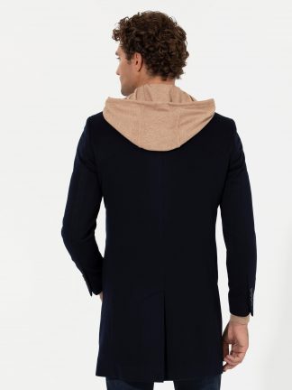 پالتو مردانه سرمه ای کاشارل