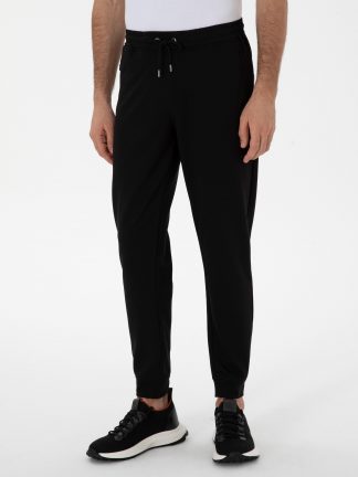 شلوار راحتی مردانه مشکی کاشارل