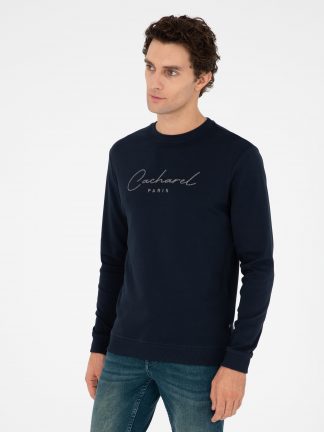 سویشرت مردانه سرمه ای کاشارل