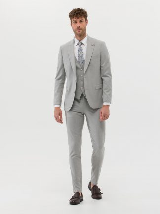 کت و شلوار مردانه خاکستری پیرکاردین