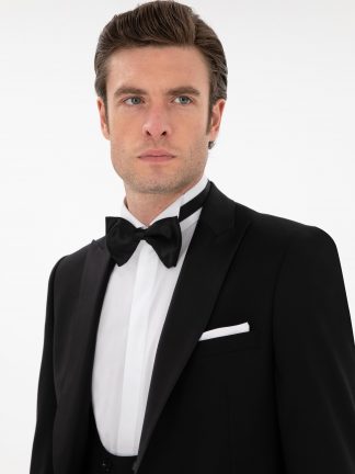 کت و شلوار مردانه مشکی کاشارل