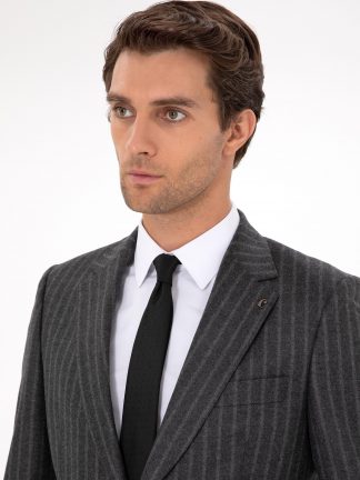 کت و شلوار مردانه خاکستری کاشارل