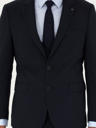 کت و شلوار مردانه سرمه ای کاشارل