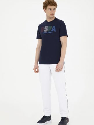 شلوار راحتی مردانه سفید یو اس پولو