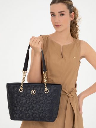 کیف زنانه سرمه ای یو اس پولو