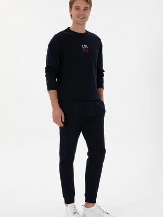 شلوار ورزشی مردانه سرمه ای یو اس پولو