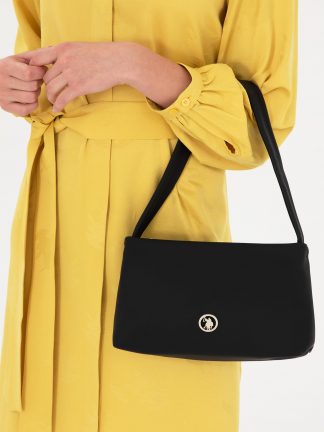 کیف دستی زنانه مشکی یو اس پولو