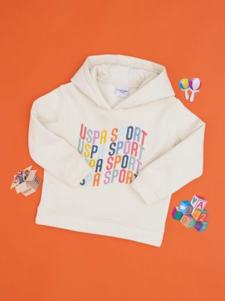 هودی دخترانه کرم یو اس پولو