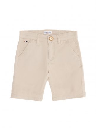 شلوارک پسرانه طوسی یو اس پولو