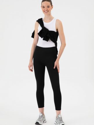 لگینگ زنانه مشکی یو اس پولو