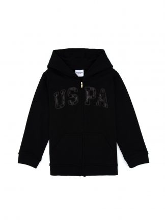 هودی دخترانه مشکی یو اس پولو