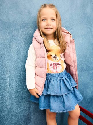 جلیقه نوزاد دختر دفکتو