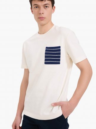 تی شرت مردانه بژ دفکتو