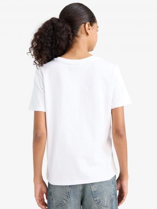 تیشرت زنانه سفید دفکتو