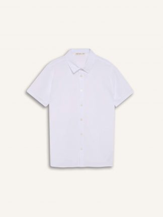 پیراهن پسرانه سفید دفکتو