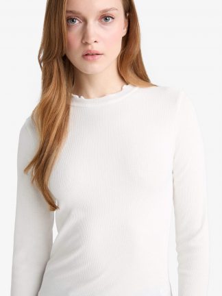 بلوز زنانه بژ دفکتو