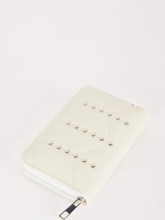 کیف پول زنانه بژ دفکتو