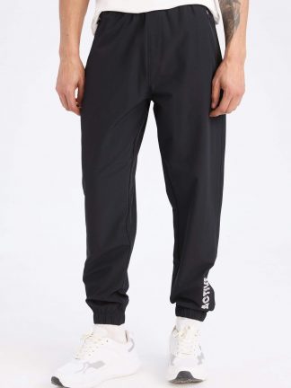 شلوار راحتی مردانه مشکی دفکتو