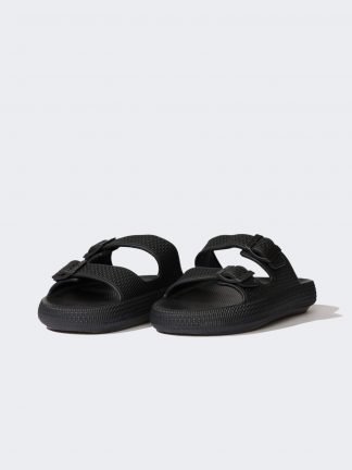 دمپایی زنانه مشکی دفکتو