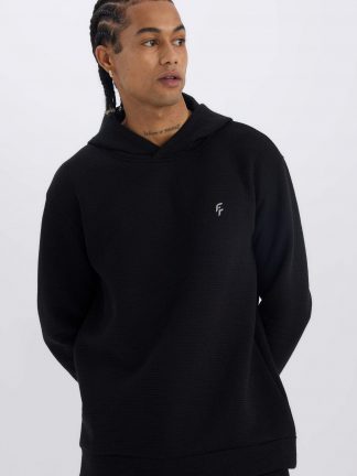 هودی مردانه مشکی دفکتو