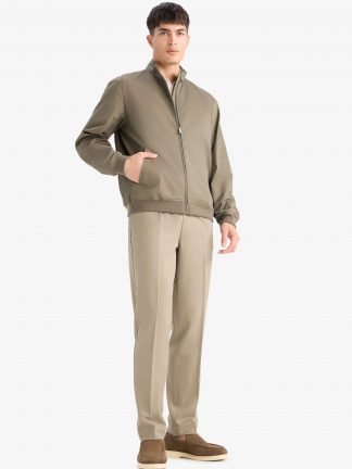 کاپشن مردانه خاکی دفکتو