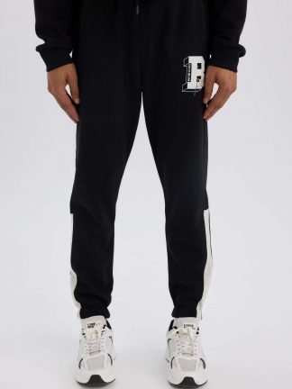 شلوار راحتی مردانه مشکی دفکتو