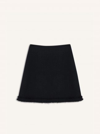 دامن کوتاه سرمه ای دفکتو