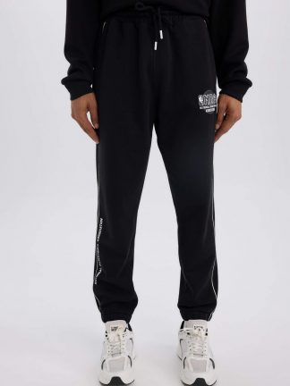 شلوار راحتی مردانه مشکی دفکتو