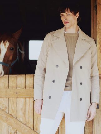 کت مردانه بژ دفکتو